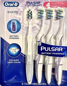 img 1 attached to 😁 Enhance Your Smile with 3D White Battery Powered Toothbrushes