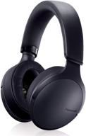 🎧 panasonic rp-hd305b-k premium hi-res wireless bluetooth over-the-ear headphones with 3d ear pads and 3 sound modes - black логотип