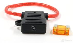 img 4 attached to 🚀 Lumision FAST Shipping* MAXI Inline 10 AWG Fuse Holder (Weather/Splash Proof) Automotive and Marine + 40 AMP FUSE - Efficient Power Protection with Quick Delivery