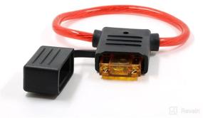 img 2 attached to 🚀 Lumision FAST Shipping* MAXI Inline 10 AWG Fuse Holder (Weather/Splash Proof) Automotive and Marine + 40 AMP FUSE - Efficient Power Protection with Quick Delivery