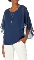 chic and stylish: agb women's v front popover top логотип