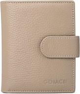 👜 goiacii genuine leather compact women's handbags & wallets - wallets: stylish & secure logo