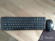 img 1 attached to Full-Sized Wireless Keyboard and Mouse Combo with Typewriter Flexible Keys and Auto Sleep - 2.4GHz Compatible with Windows 7/8/10, Cute Design KS66-2 review by Seo Jun Seog ᠌