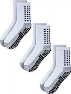 нескользящие больничные носки с ручками для мужчин, женщин и взрослых - rative противоскользящие носки-тапочки. логотип