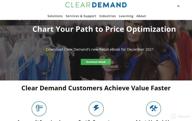 img 1 attached to Clear Demand Pricing Optimization review by Shawn Sims