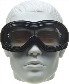 img 1 attached to Bikershades Fit Over Goggles For Eye-Glasses Motorcycle Riding Cycling Skiing Sky Diving Outdoor Work
