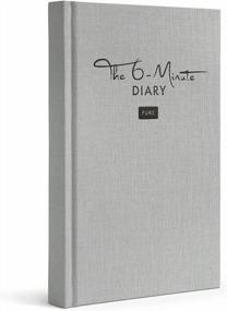 img 4 attached to The 6-Minute Diary Pure: Elevate Your Mindfulness, Happiness, And Productivity With Only 6 Minutes A Day - Gratitude Journal In Gray (English)