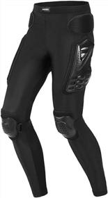 img 4 attached to Stay Safe And Stylish On Your Motorcycle With BOORIC Women'S Protective Riding Pants