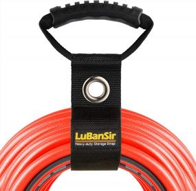 img 4 attached to Organize Your Cords With LuBanSir'S 3 Pack Extension Cord Storage Straps