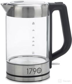 img 4 attached to ☕️ 1790 Electric Water Kettle - 1.8 Liter Cordless Stainless Steel Finish & Glass Exterior – The Ideal Tea Kettle & Water Boiler
