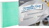 🌀 spearhead hepa breathe easy cabin filter: high efficiency filtration up to 99.97%, no airflow reduction (be-643h) логотип