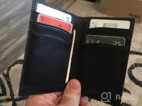 img 5 attached to Italian Calfskin 🔖 Leather Credit Card Holder