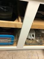 img 1 attached to Maximize Your Space With ClosetMaid'S 14-Inch Wide White Cabinet Organizer review by Janet Aranjo