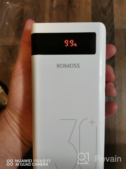 img 2 attached to Portable battery Romoss Sense 8P , 30000 mAh, white review by Bima ᠌