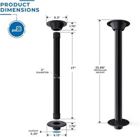 img 1 attached to Manufacturers Select SurFit Table System RV Parts & Accessories : Interior