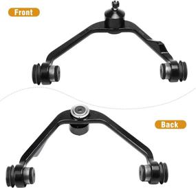 img 1 attached to 🔧 Premium Front Upper Control Arm Kit - Ford Expedition, F-150, F-250, Lincoln Blackwood, Navigator (2WD Only)