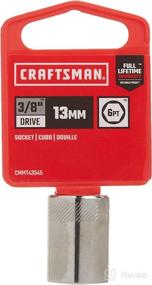 img 2 attached to 🔧 CRAFTSMAN 3/8-Inch Drive Shallow Socket, 13mm Metric Size, 6-Point (CMMT43545)