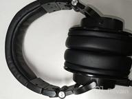 img 1 attached to Replacement Earpads Cushions For Audio-Technica ATH M40X, MSR7, M50XBT, HyperX Cloud & Cloud 2 Headphones, SteelSeries Arctis 3/5/7/9X & Pro Wireless/Stealth 600. review by Russell Smith