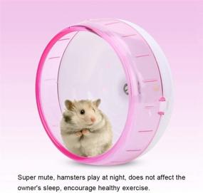 img 3 attached to Fockety Hamster Материал Съемный Легкий вес