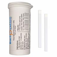 accurately test high levels of hydrogen peroxide with time-based h2o2 test strips - pack of 50 logo