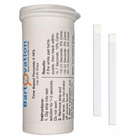 img 3 attached to Accurately Test High Levels Of Hydrogen Peroxide With Time-Based H2O2 Test Strips - Pack Of 50