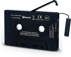 img 1 attached to Cassette Deck Bluetooth Adapter: ION Audio Cassette Adapter with Bluetooth Music Receiver