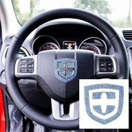 💎 add sparkle to your dodge: topdall blue steering wheel bling crystal shiny diamond accessory interior sticker review логотип