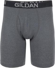 img 2 attached to Ultimate Comfort And Value: Gildan Men'S Cotton Stretch Boxer Briefs Multipack