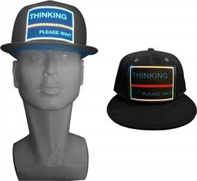 img 3 attached to Sound Activated LED Rave Hat - Flashing Baseball Cap For Men And Women - Perfect For DJs And Partygoers