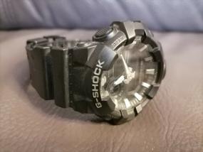 img 15 attached to CASIO G-Shock GA-700-1B quartz watch, alarm clock, chronograph, stopwatch, countdown timer, waterproof, shockproof, display backlight, black
