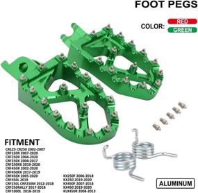 img 3 attached to JFG RACING Dirt Bike Foot Pegs Motorcycle & Powersports and Parts