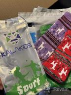 img 1 attached to Kids Ski Socks For Winter - 1 Or 3 Pack Warm Snowboard Thermal Socks For Boys, Girls, And Toddlers (XS/S, 4-13 Years) review by Rick Turner