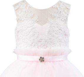 img 2 attached to Miama Wedding Flower Junior Bridesmaid Girls' Clothing ~ Dresses