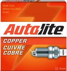 img 2 attached to Pack of 4 Autolite 104-4PK Copper Resistor Spark Plugs