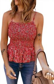 img 4 attached to Women'S EVALESS Tank Tops: Cute Summer Cropped Sleeveless Shirts For Dressy Casual Look