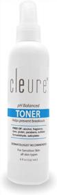 img 1 attached to Cleure Sensitive Skin Toner - Fragrance Free, Gluten Free, Paraben Free, Salicylate Free & Non Comedogenic 8 Oz.