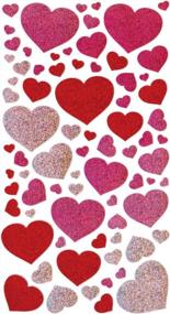 img 1 attached to ✨ Sticko Blissful Hearts Metallic Stickers - 52-00067