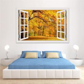 img 2 attached to Autumn Forest Decals Stickers Murals