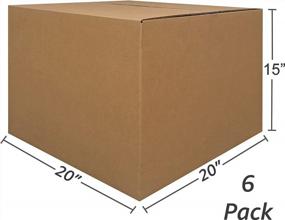 img 1 attached to 📦 uBoxes Large Moving Boxes 20x20x15 - Pack of 6 | Durable & Spacious Moving Boxes at Great Value
