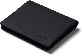 img 4 attached to 👜 Minimalist and Stylish Bellroy Leather Sleeve Wallet in Timeless Black Shade