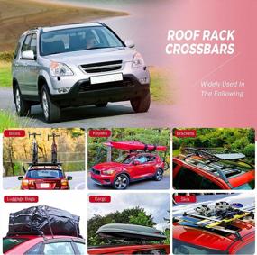 img 2 attached to ALAVENTE Roof Rack Cross Bars Compatible For Honda CRV 2002 2003 2004 2005 2006, Luggage Roof Rails For Honda CRV 02-06 Side Rails