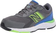 new balance lace up running phantom girls' shoes : athletic логотип