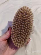 img 1 attached to Natural Bristle Exfoliating Body Brush - Boost Blood Circulation, Reduce Cellulite, And Promote Lymphatic Drainage With MainBasics Dry Body Scrubber For Dry Skin review by Ben Duncan