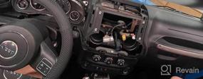 img 6 attached to Автомагнитола с сенсорным экраном 10 дюймов для Jeep Wrangler 2011-2014 с поддержкой Apple CarPlay и Android Auto