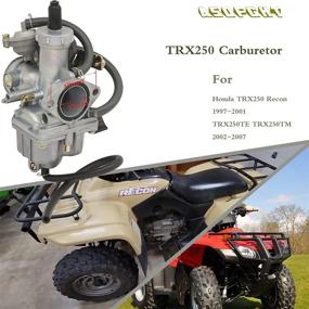 img 2 attached to 🛵 ATV Carburetor for Honda TRX 250 Recon TRX250TM TRX250TE TRX250EX - TRX250 Compatible Carb