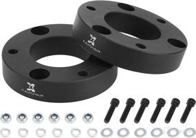 img 4 attached to 🔧 2-inch Front Strut Spacer Suspension Lift Kit for Silverado 1500 and GMC 1500 2WD 4WD (2007-2019) - X AUTOHAUX