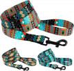 tribal patterned nylon leash for small dogs- durable & stylish 5ft walking leash by collardirect logo