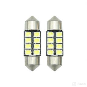 img 1 attached to 2-Pack Interior Light Switch + Bonus 2-Pack Map Dome Light LED Bulbs Compatible with Honda Accord, Dodge, Pilot, Ridgeline, Odyssey, Ram 1500 | Replaces 34404-SDA-A21, 34404-SDA-A22D3, 924-798