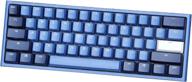 upgrade your gaming station with ducky one 2 mini blue white led mechanical keyboard logo