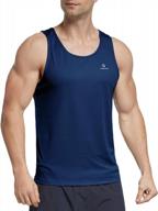 quick-dry mesh gym tank top for men - ogeenier sports shirt sleeveless muscle tee for workouts logo